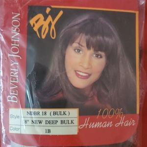 Beverly Johnson 18" New Deep Bulk 100%HH